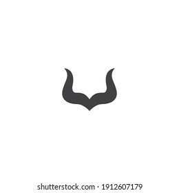 Horn Logo Vector Flat Design