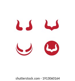 Horn logo vector flat design