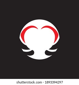 Horn logo vector template illustration