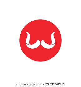 Horn logo vector template and symbol