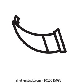 horn outline icon 