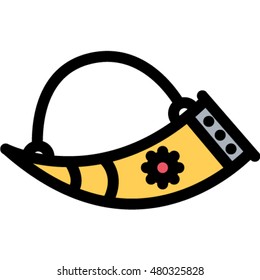 horn outline icon