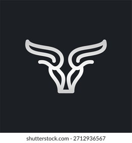 HORN SIMPLE MODERN LOGO TEMPLATE