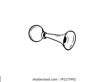 Horn Sound Icon Vector 