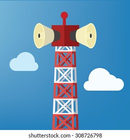 horn speaker for public relations