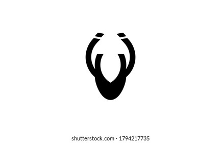horn  technology logo symbol design vector logo graphic idea creative