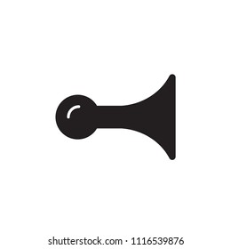 horn vector icon logo template