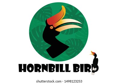 Hornbill birds are beautiful bird and faithful to the couple themselves.