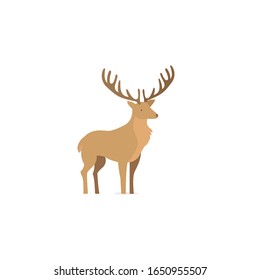 the  Horned Deer Vector Logo