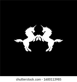 
the Horned horse vector logo