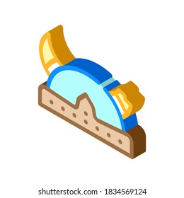 horned viking helmet isometric icon vector. horned viking helmet sign. isolated symbol illustration