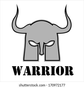 horned warrior mask 