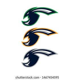 hornet bee mascot logo. Vector logo illustration.