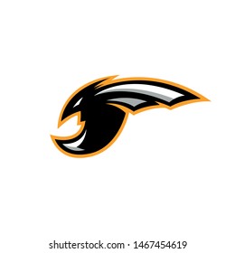 Eagle Head Logo Mascot Stock Vector (Royalty Free) 448788949