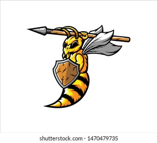 Hornet gaming vector, hornet esport gaming logo