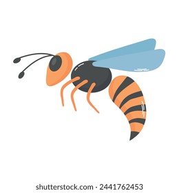 Hornet icon clipart avatar isolated vector illustration