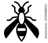 Hornet icon for web, app, infographic, etc