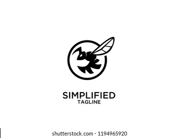 hornet logo icon designs vector