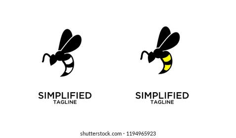 Hornet Logo Icon Designs Vector