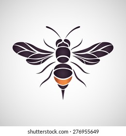 Hornet logo vector