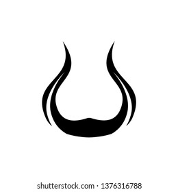 horns vector icon