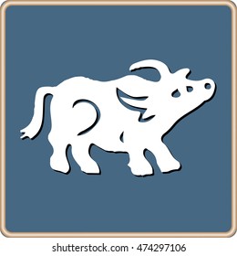 Horoscope Chinese Zodiac vector set