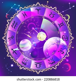 Horoscope circle