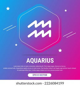 Horoscope constellations with zodiac sign symbols on gradient light blue and pink background. Planets, stars and constellations in outer space. Telescope to study the stars. Eps10 Vector illustration