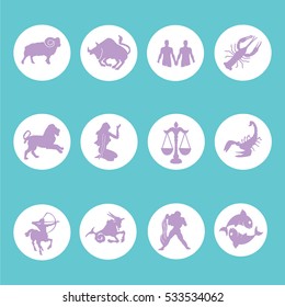 Horoscope - icon, symbol.