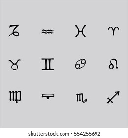 horoscope icon vector