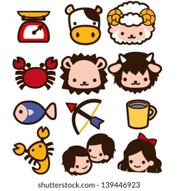 Horoscope Icon - Vector File EPS10
