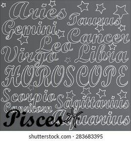 Horoscope. Pisces.