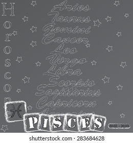 Horoscope. Pisces.