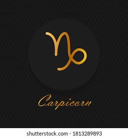Horoscope sign, graphic. Astrology. Zodiac signs and symbols on dark background