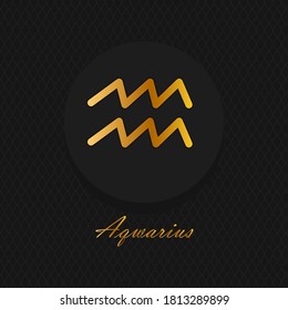 Horoscope sign, graphic. Astrology. Zodiac signs and symbols on dark background