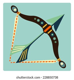  horoscope sign of the zodiac, illustration, vector 