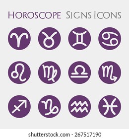 Horoscope Signs Icons