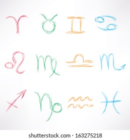 horoscope vector icons