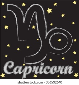 Horoscope . Zodiac . Capricorn .