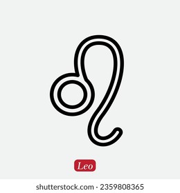 Horoscope zodiac icon vector logo design template