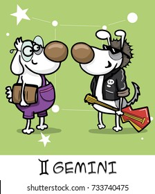 horoscope zodiac sign dog gemini