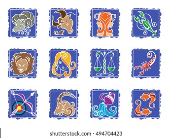 Horoscope zodiac. Zodiac signs