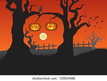 Horrible evening on Halloween