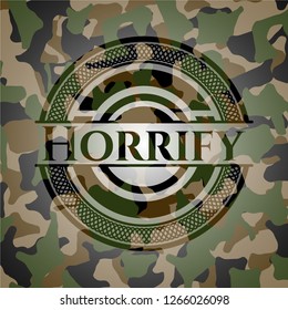 Horrify on camo texture