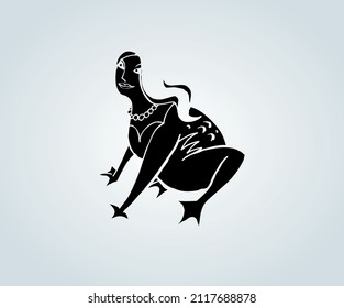horror abstract monster for illustration