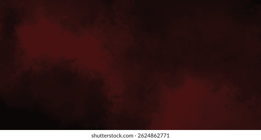 Horror Aesthetic Background with Red Mist and Smoky Depth

