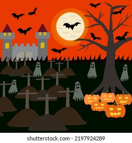 The Horror andGhost in The Night Halloween Day 