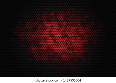 Horror Background. With Blood Drop On A Black Abstract Background