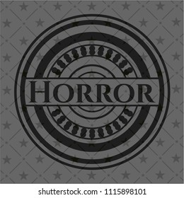 Horror dark badge