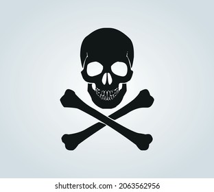 Horrorzeichnung mit Skulpturen zur Illustration